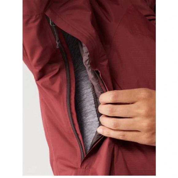 REI Women’s Small Stormhenge Down Hybrid Snow Jacket Red NWT Ski Snowboard - Picture 9 of 11